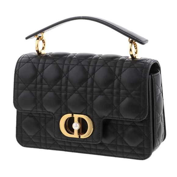 Christian Dior Jolie Top Handle Bag Small Black - Picture 2 of 8